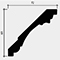 Увеличить Потолочный карниз арт. 1.50.189 гибкий Потолочный карниз арт. 1.50.189 гибкий