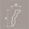 Увеличить Потолочный карниз арт. 1.50.112 Потолочный карниз арт. 1.50.112